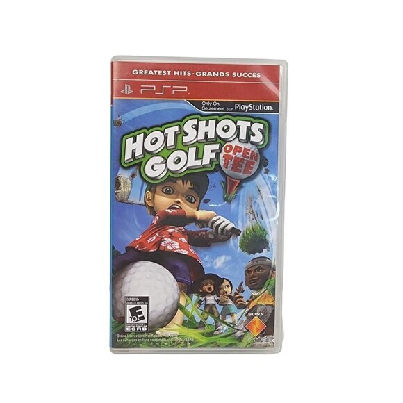 Psp Hot Shots Golf: Open Tee, Complete, Authentic, Tested! - Picture 1 of 6